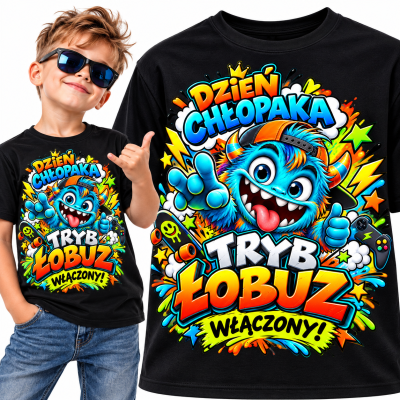 KOSZULKA DZIECIĘCA DZIEŃ CHŁOPAKA  tryb łobuz